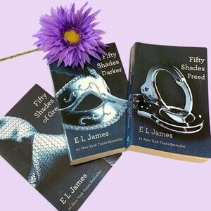 E L James Fifty Shades Trilogy Paperback Set